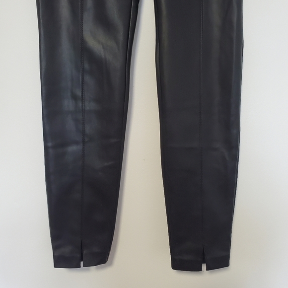 Zara Trafaluc Legging Collection Black Faux Leather leggings - Picture 6 of 6